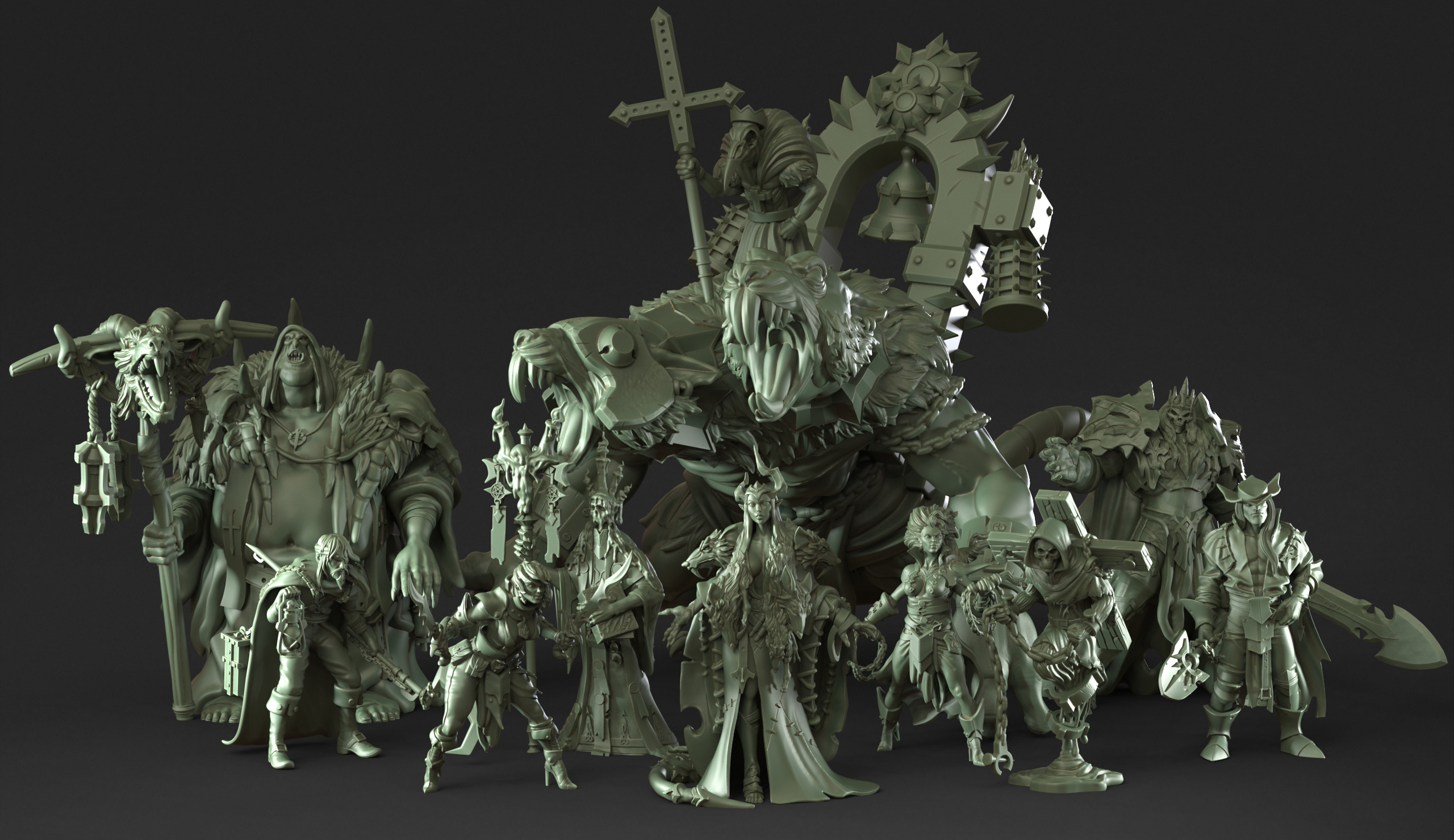 PRE-SUPPORTED Verminlot VOL 2 - 32mm - DnD